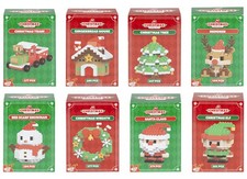 Listing image for Nano Building Block Christmas Mini Figures – 11cm Festive Collectibles - One Ite