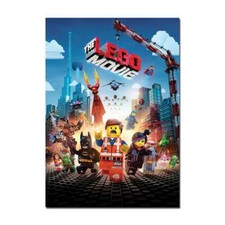 Listing image for The Lego Movie Poster | Official Cinema Wall Art – Film Prints A4 A3