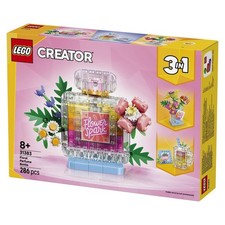 Listing image for LEGO Creator 3 in 1 Floral Decor Perfume Bottle Set 31383 Room Display