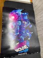 Listing image for The Lego Movie 2 Poster 17" x 23" overall good condition some wear 2019 WB