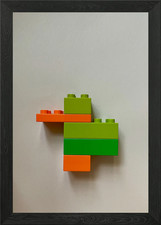 Listing image for Duplo Green Duck Framed Wall Art Poster Canvas Print Picture