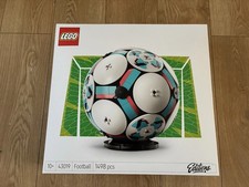 Listing image for LEGO Editions Football Set 43019 Collectable Display Model 1498 Piece