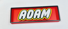 Listing image for Decorative Customisable LEGO Bricks Logo 3D Print Box Sign Display Two Sizes