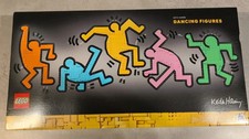 Listing image for LEGO Art 31216 Keith Haring Dancing Figures NEW Sealed Wall Art Display Set
