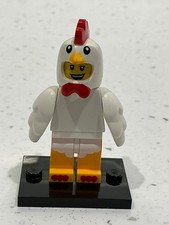 Listing image for Lego Collectible Mini Figure Series 9 Chicken Suit Guy (2013) 71000 COL135