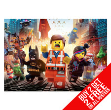 Listing image for LEGO MOVIE POSTER ART PRINT A3 A4 SIZE - BUY 2 GET ANY 2 FREE