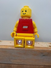 Listing image for Lego Torch Figure Light - H7.5inch MAN Yellow and Red Memorabilia 2009