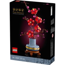 Listing image for LEGO Icons Plum Blossom Botanical Collection Flower Display Set 10369